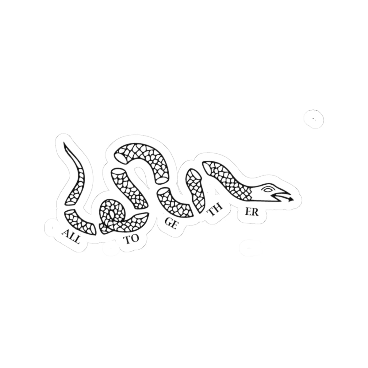 "All Together" Outline Sticker